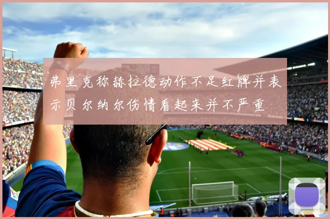 弗里克称赫拉德动作不足红牌并表示贝尔纳尔伤情看起来并不严重
